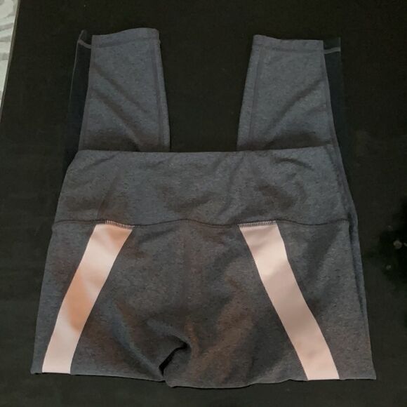 Z by Zella Gray Ankle High Waist Pink Leggings S - Picture 6 of 11